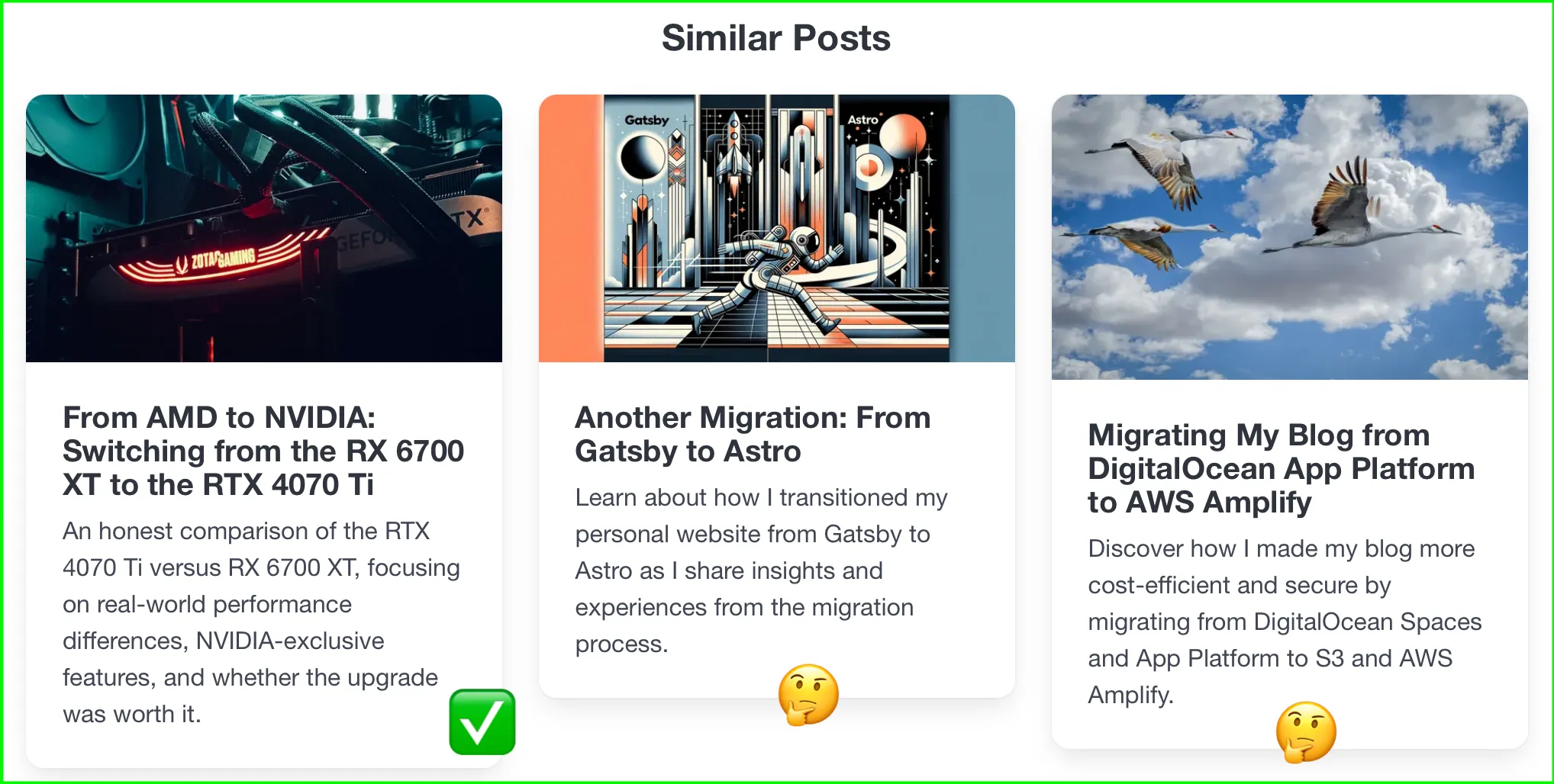 Seemingly unrelated posts being displayed